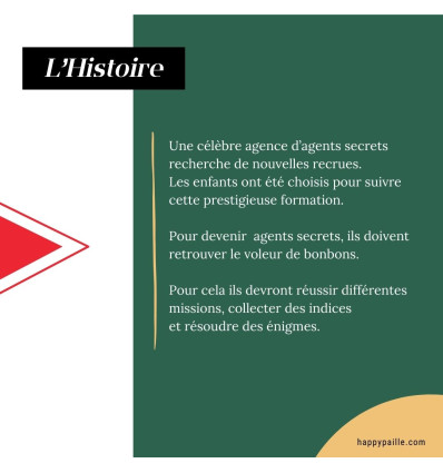 activité anniversaire agent secret