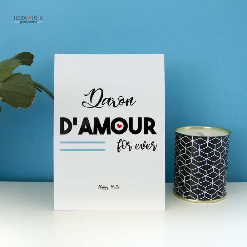 Carte Daron d'Amour