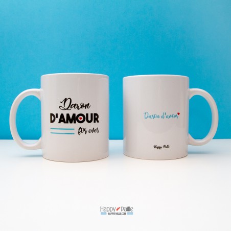Mug papa "Daron d'amour"